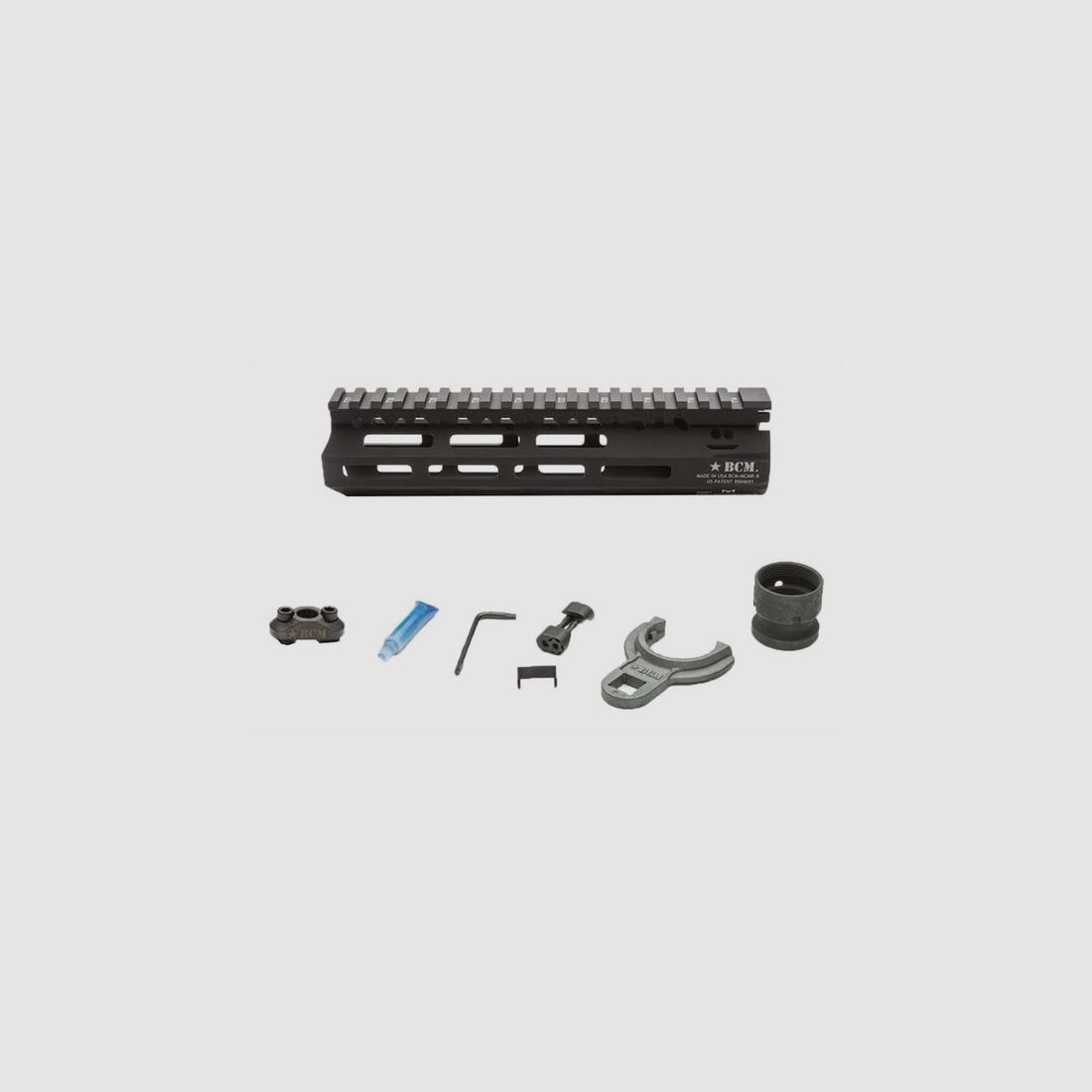 BRAVO COMPANY AR-15 BCMGUNFIGHTER BRAVO COMPANY MCMR HANDGUARD 8″ M-LOK FREE FLOAT ZWART
