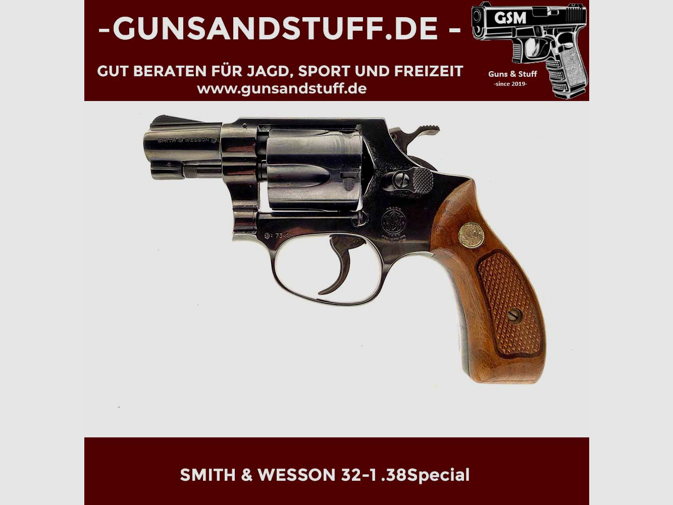 SMITH & WESSON 32-1 .38Special