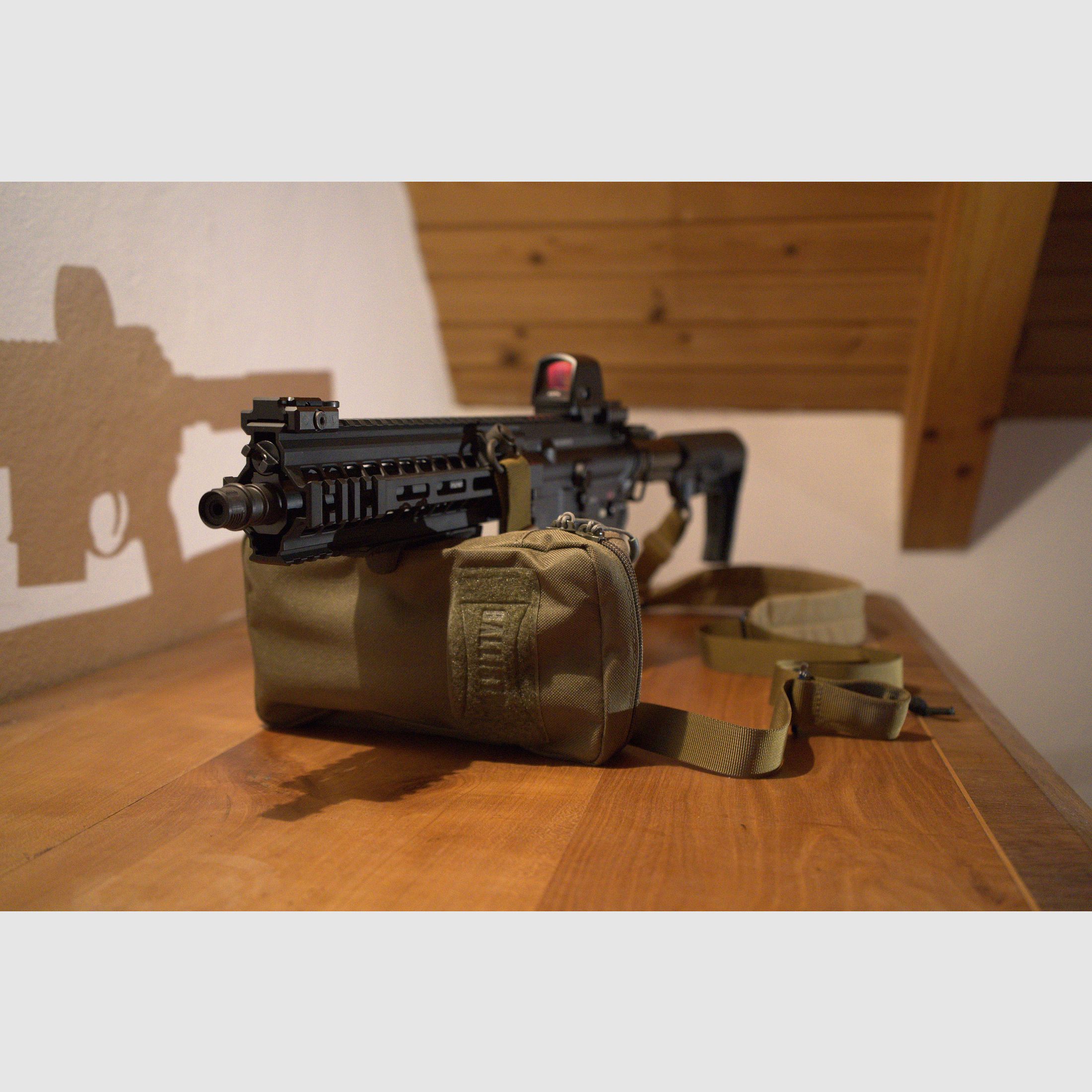 HK Heckler & Koch MR223 A3 / AR-15 11" mit GEISSELE Handguard + weiteren Extras