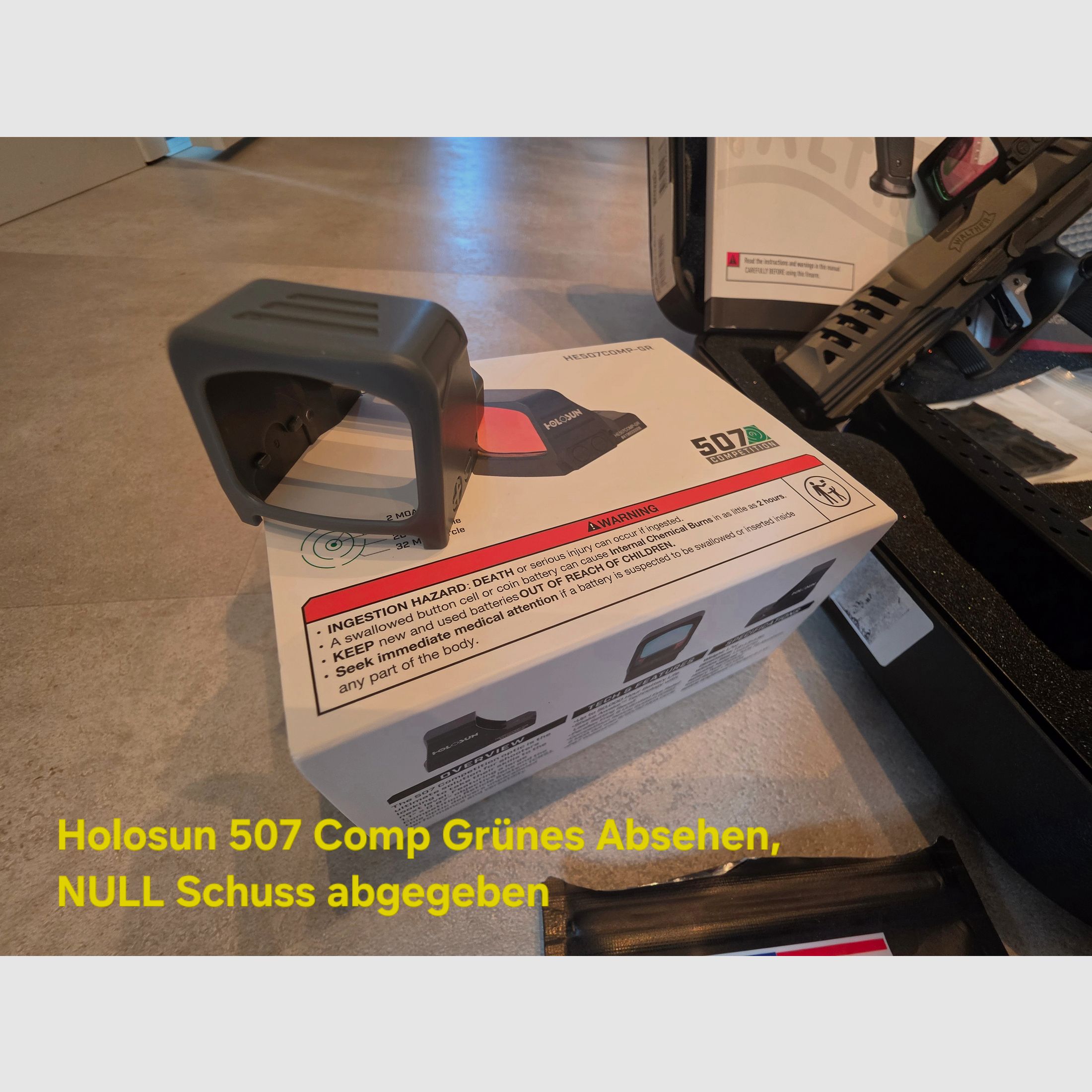 Walther PDP SF Match 5“ z Holosun 507COMP-GR i wieloma akcesoriami