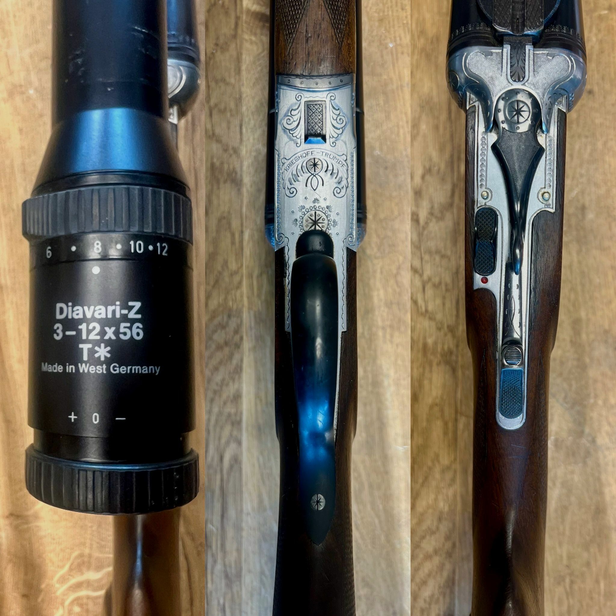 Krieghoff Trumpf con Zeiss Diavari