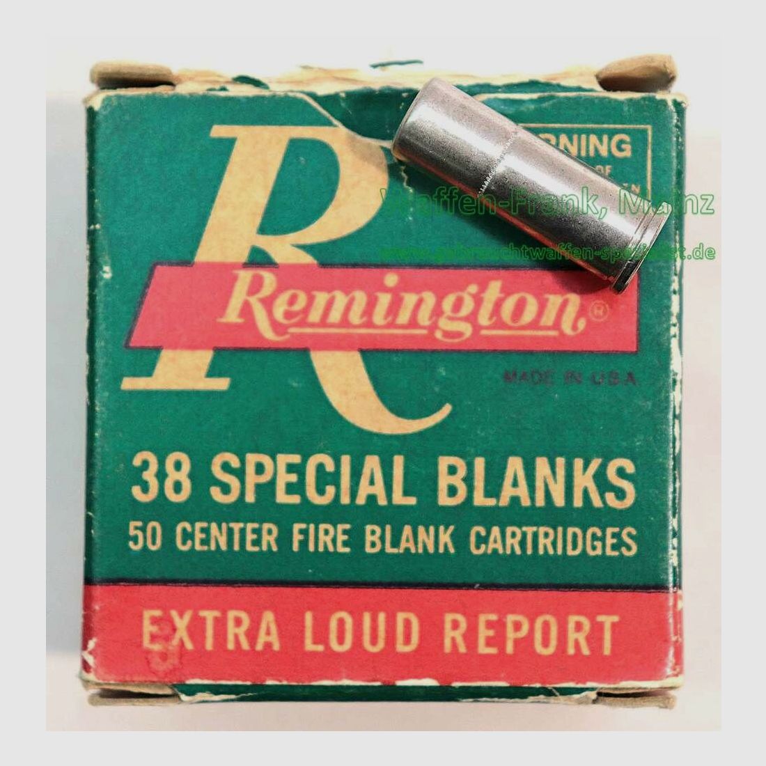 Remington - USA Revolverpatronen .38 Spec./Blanks/Platz