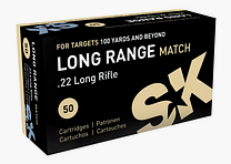 SK Long Range Match .22 LR Long Rifle 50 pieces