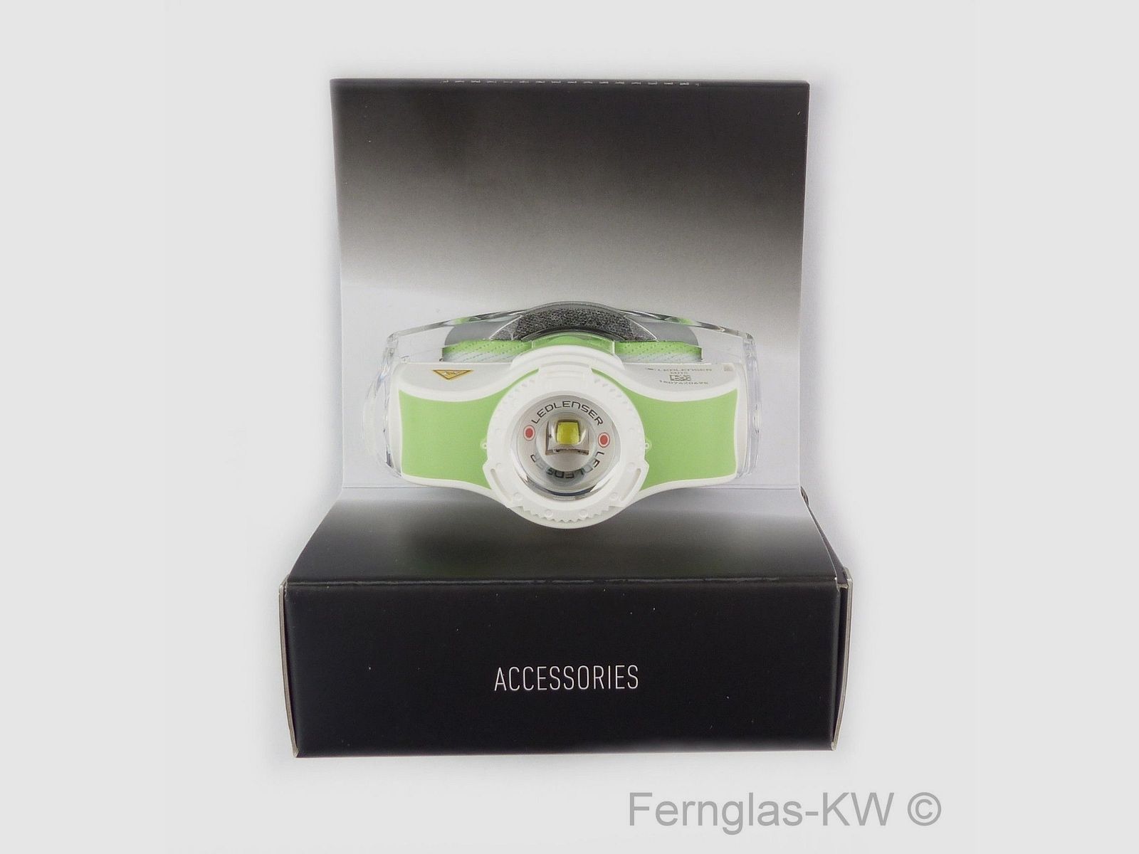 Ledlenser 501952 LED Kopflampe Stirnlampe MH5 Grün Weiß 400 Lumen mit Akku