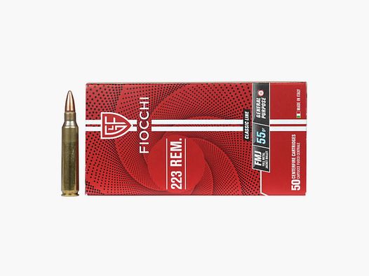 FIOCCHI .223 Rem. FMJ 50 Stück