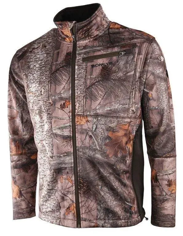 Fleece-Jacke Jagd Somlys 422 Polarsan Camo 3DX, Bild 2 von 2