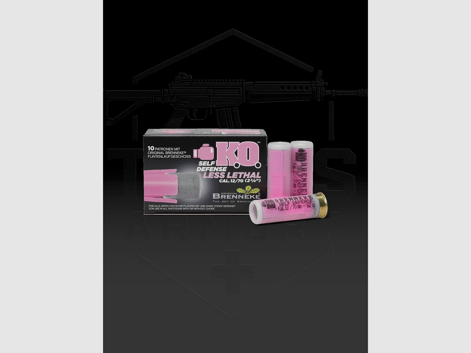 BRENNEKE Self defense LESS LETHAL cal. 12/70 8,2 g, imagen 1 de 2