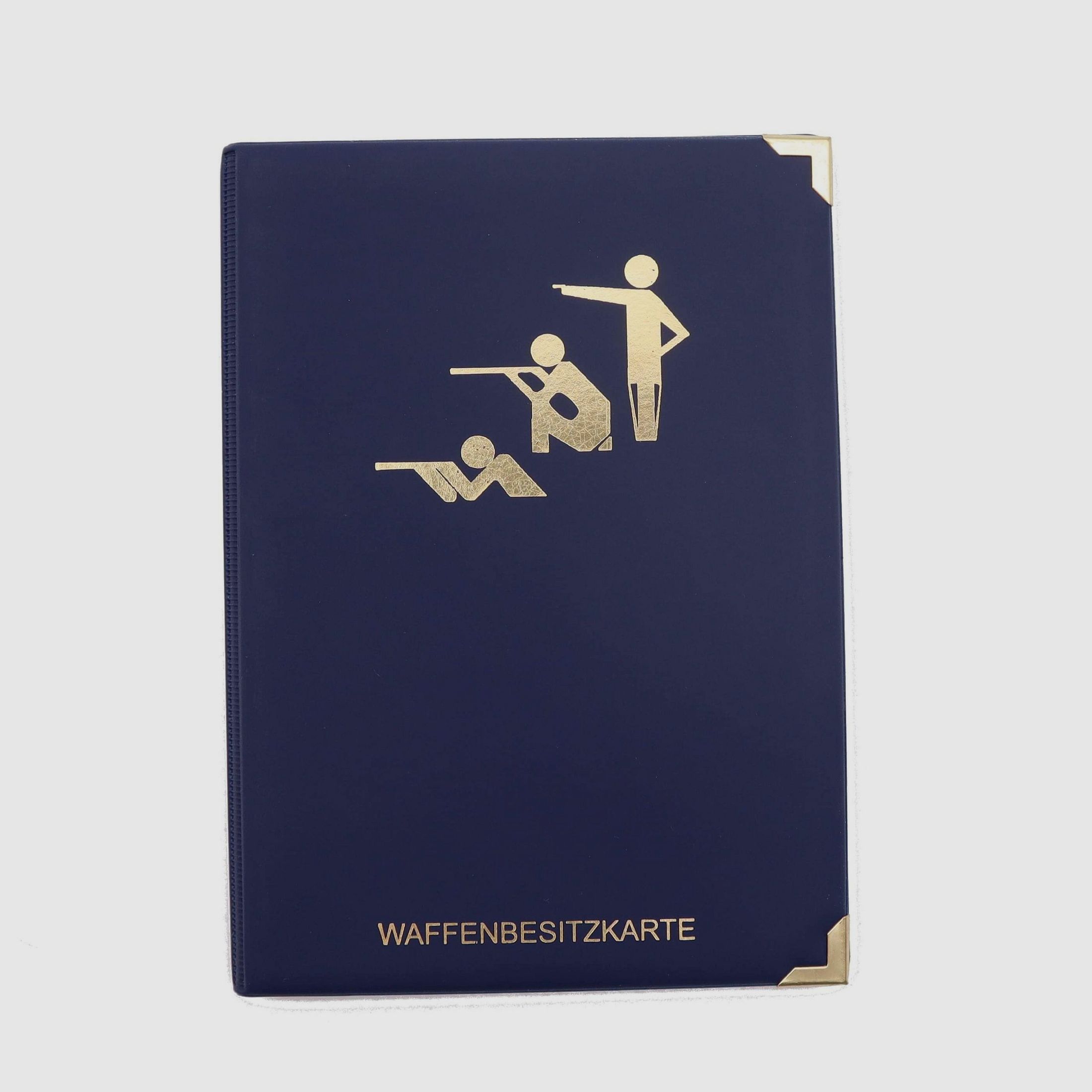 WBK Etui Motiv Sportschützen - Blau