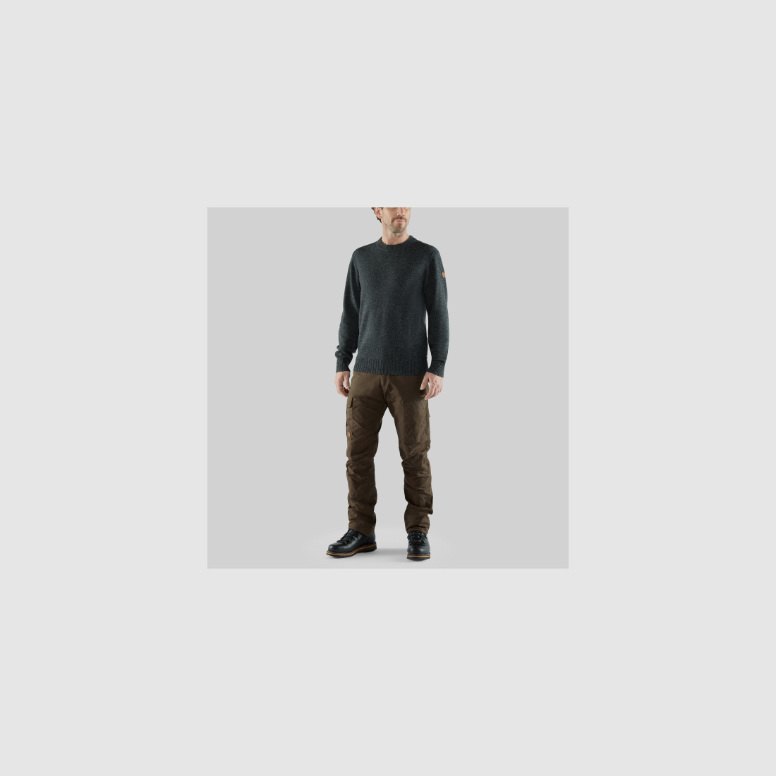 Fjällräven Herren Pullover Övik Round-neck
