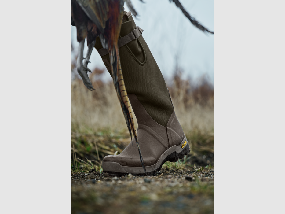 Bottes en caoutchouc et textile HARKILA Forester – Willow green/Deep brown (110610018), image 5 sur 8