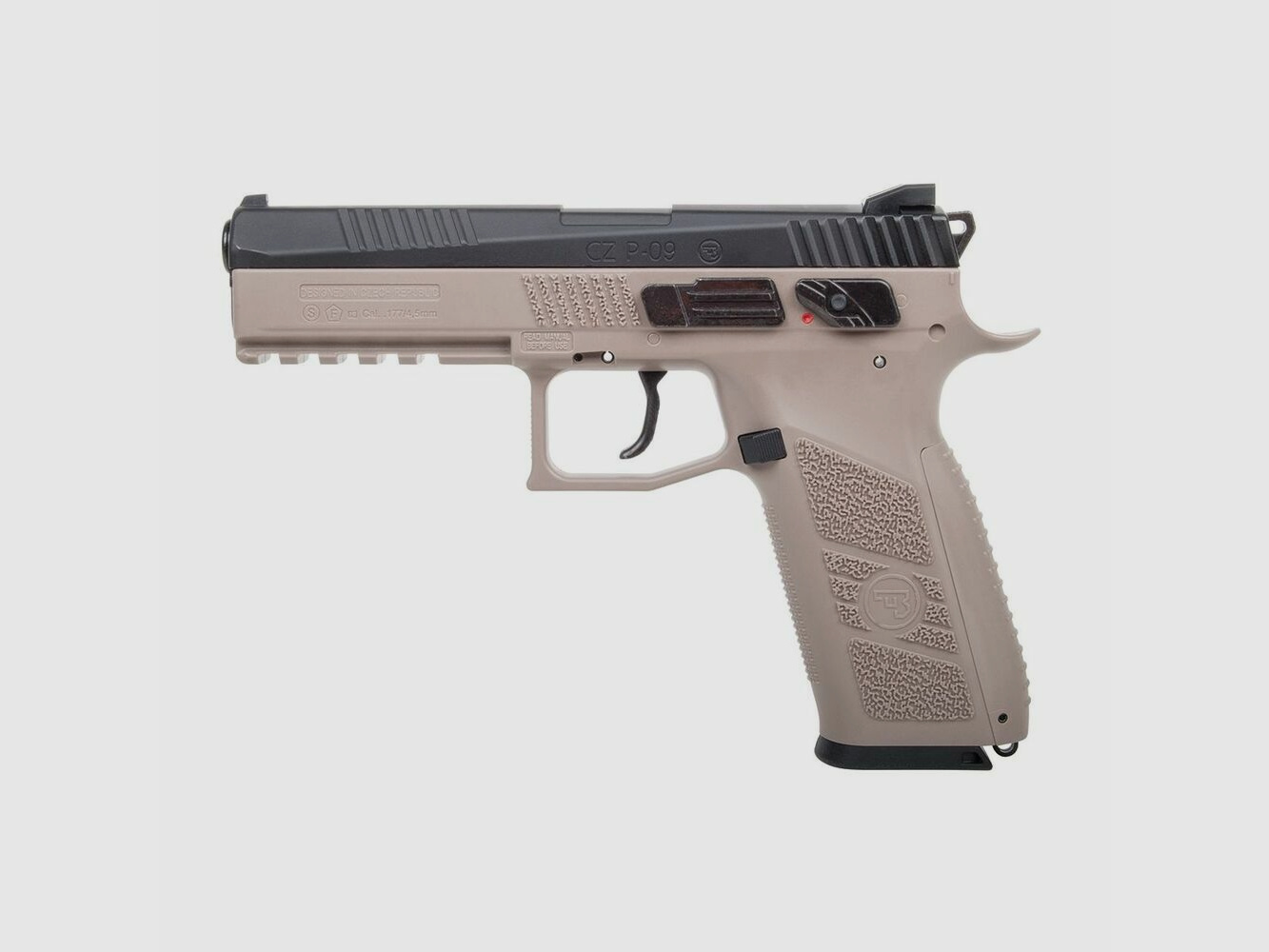CZ 75 P-09 Duty Bicolor 4,5mm Druckluft Co2 BlowBack