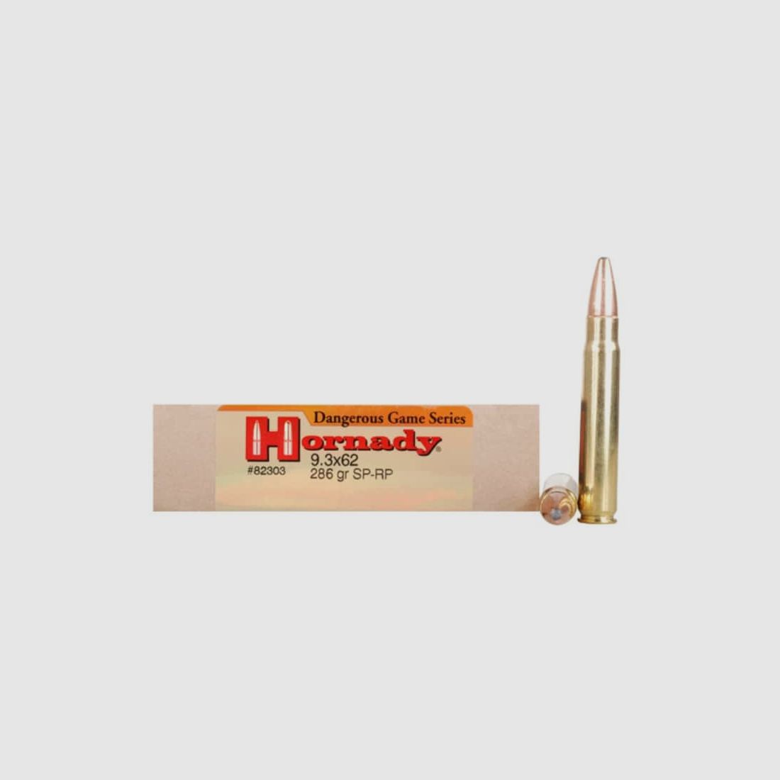 Hornady Dangerous Game Serie 9,3x62 286GR InterLock JSP 20 Patronen