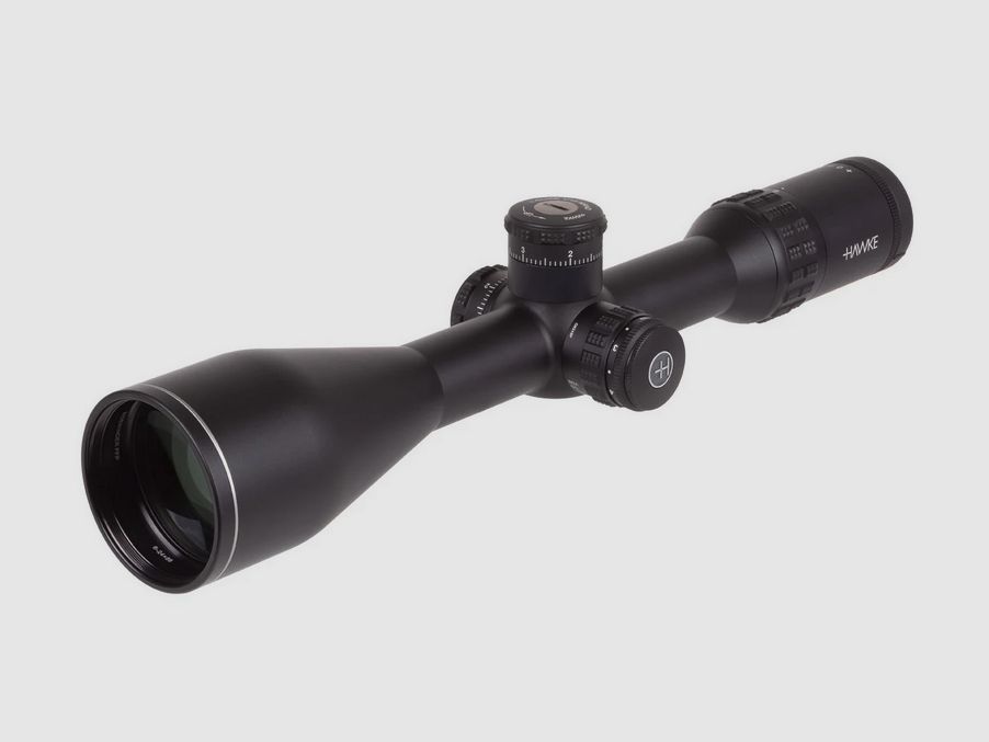Hawke Sidewinder 30 FFP 6-24x56 (17460) – Half Mil reticle – As new / unfired / unused in original packaging - with Bubble Level