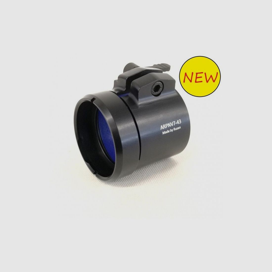 Rusan Mono Adapter für Pard NV007S Nachtsichtgerät Okular Aussendurchmesser: 43mm