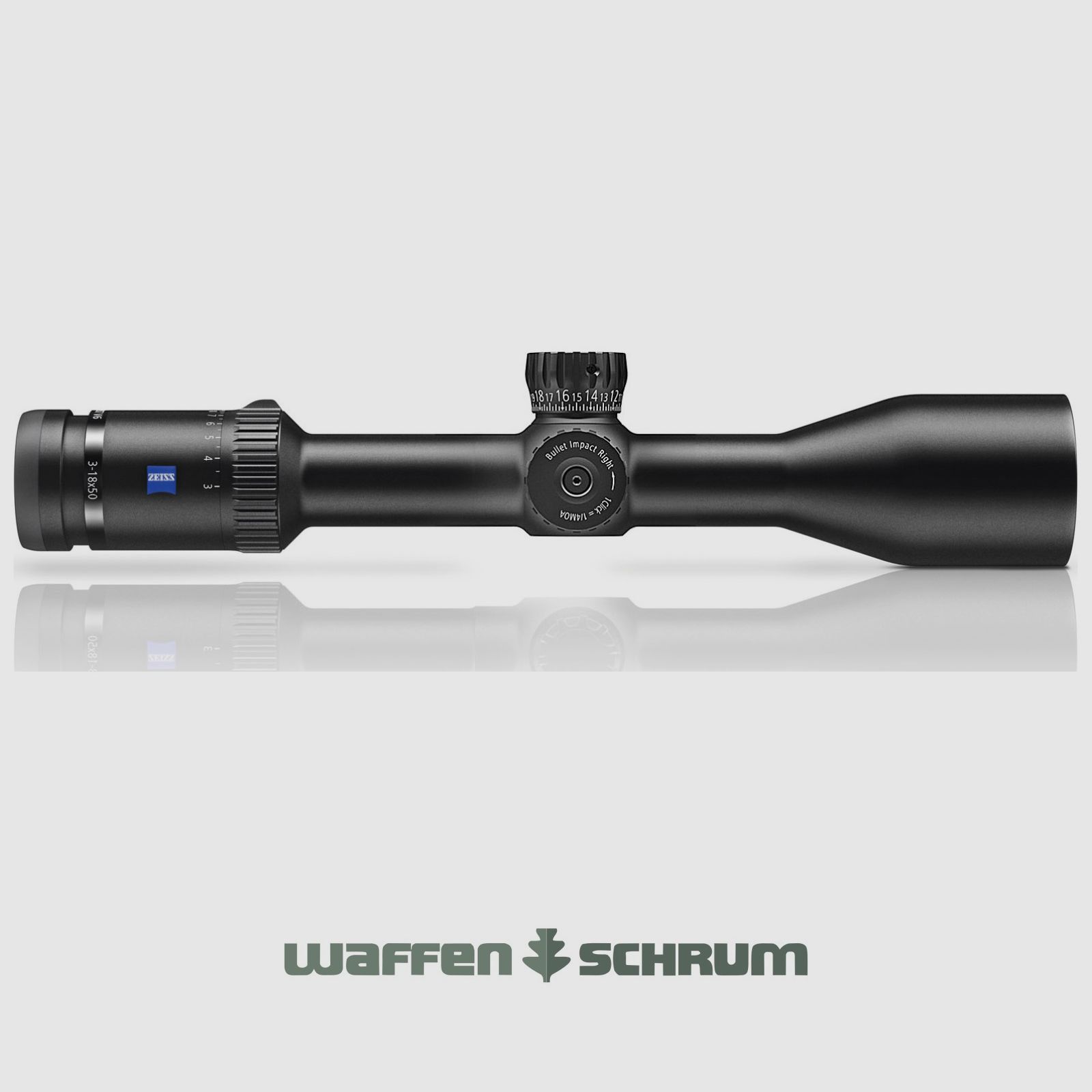 Zeiss Conquest V6 - 3-18x50 ohne Schiene Ballistic Turret