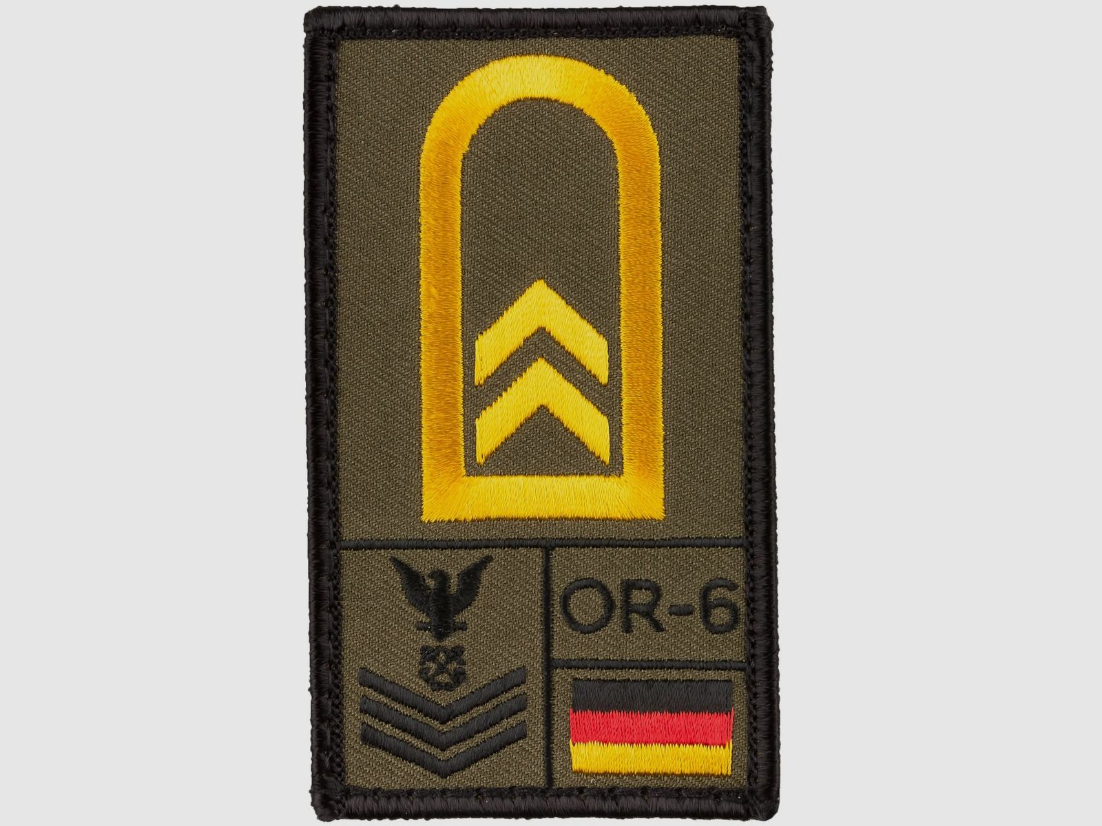 Café Viereck Café Viereck Rank Patch Oberbootsmann oliv
