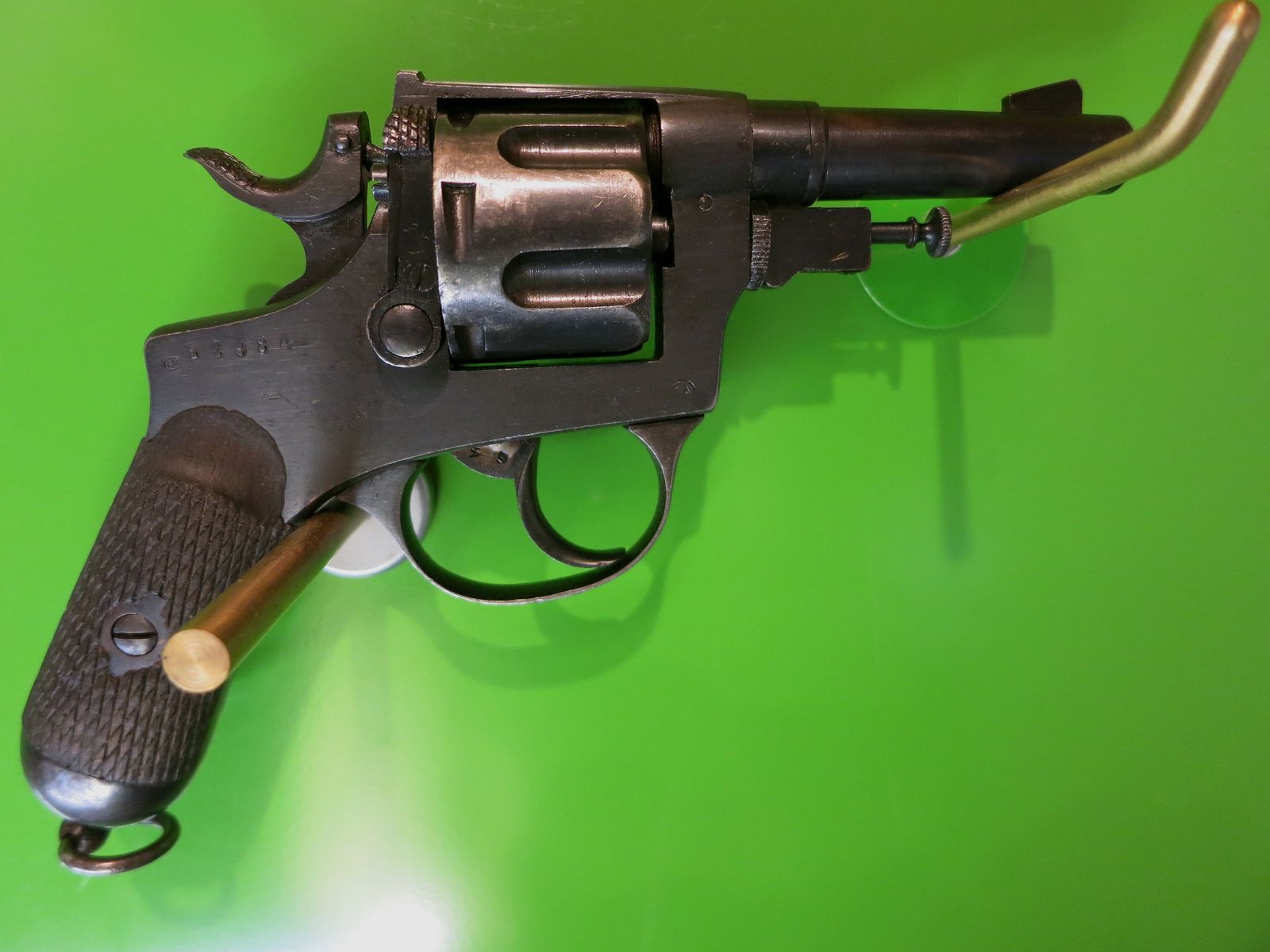Revolver, Glisenti, Bodeo-Armeerevolver Modell Allegrito (erleichtertes Modell), 1922     #88-, Bild 1 von 12