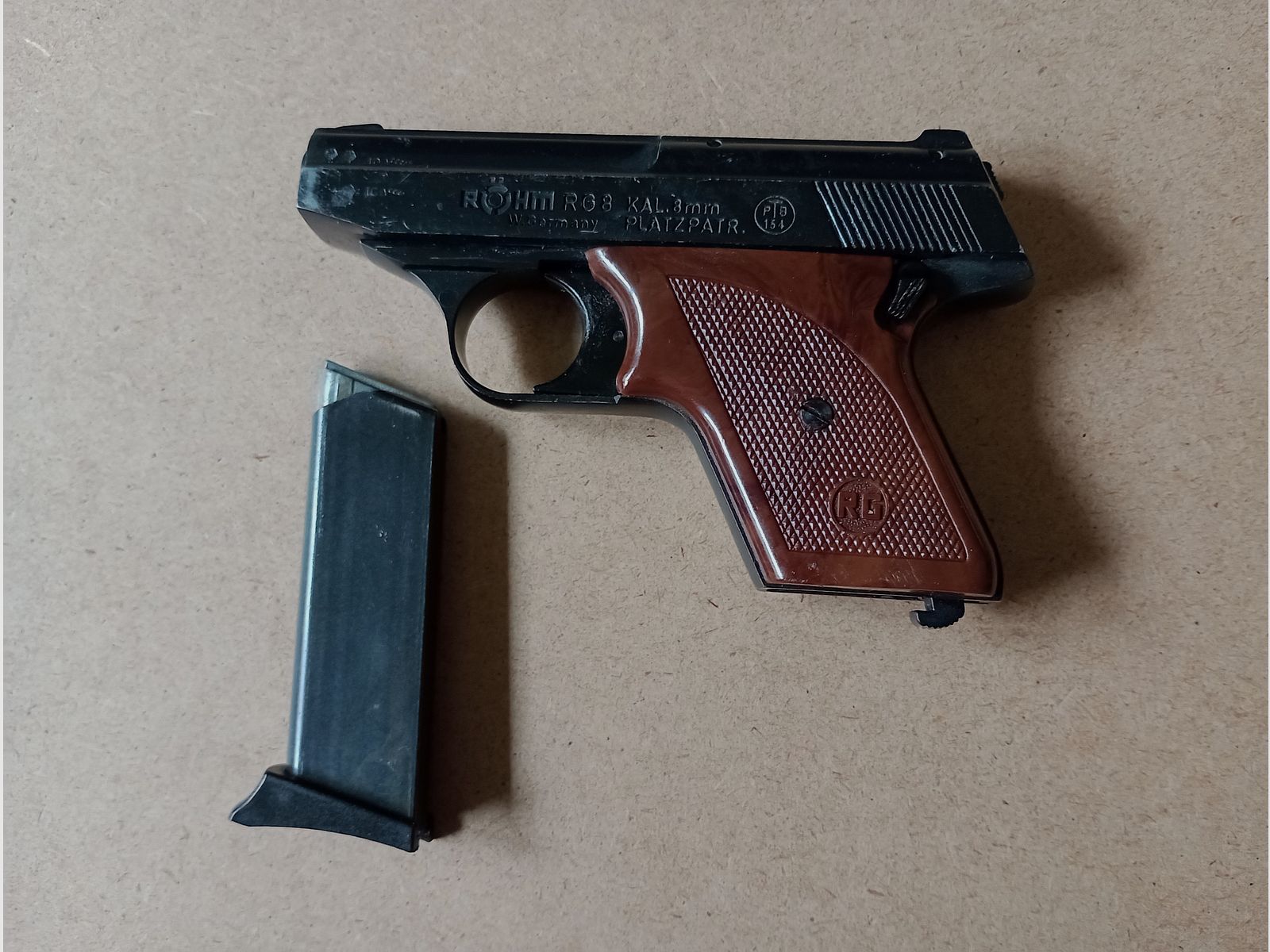 Röhm RG 8, 8 mm blank cartridges, immagine 5 di 5