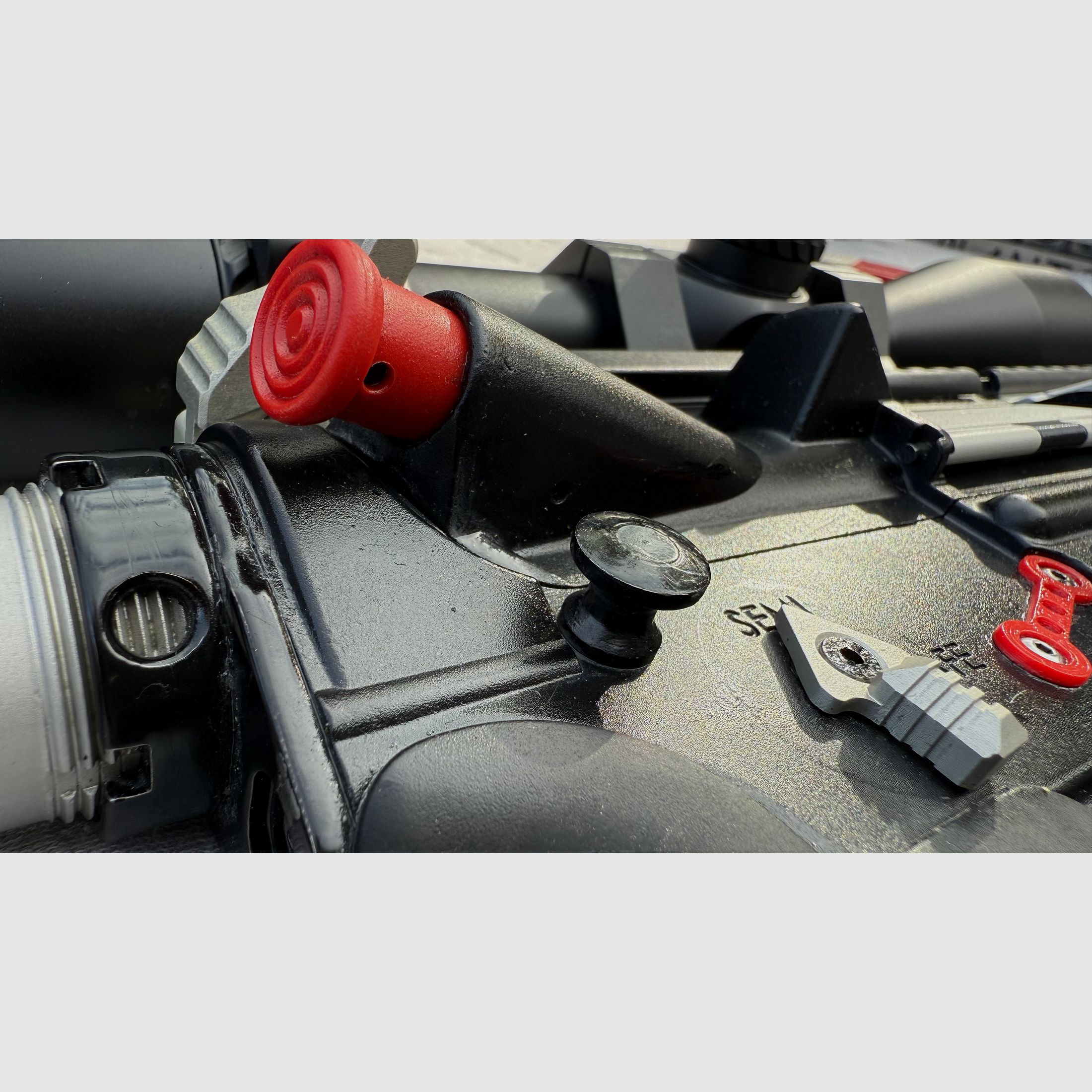 Tipppmann M4-22 Elite Red Line .22lr 16"  mit ZF 2,5-15x50 und Hipertouch  Competition 