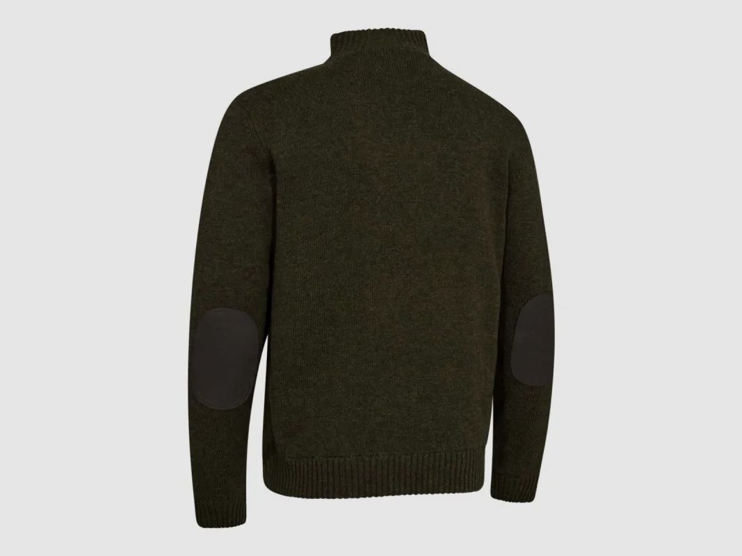 Maglione Deerhunter Finley Stormliner verde in misto lana, immagine 3 di 11