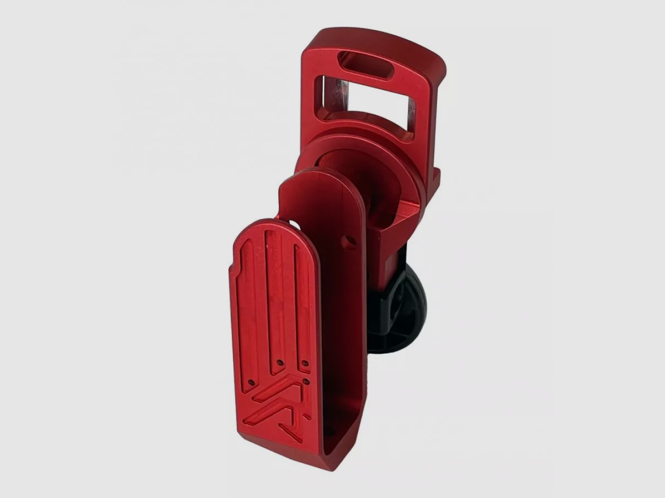 DAA Flex Holster RH Assemblage en Aluminium (sans bloc d'insertion et revêtement) Rouge