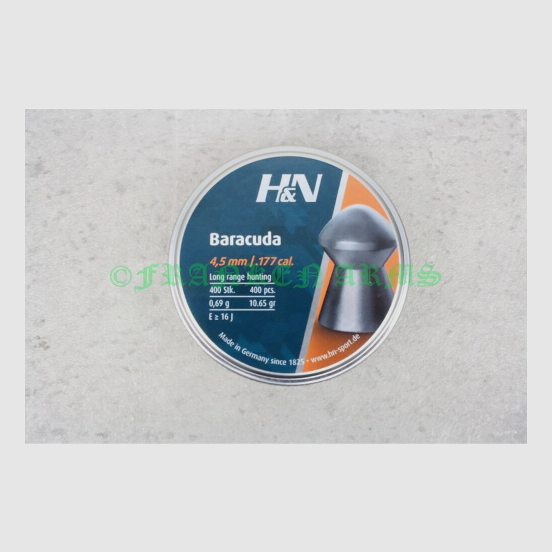 H&N Baracuda 4,50mm 400 stuks