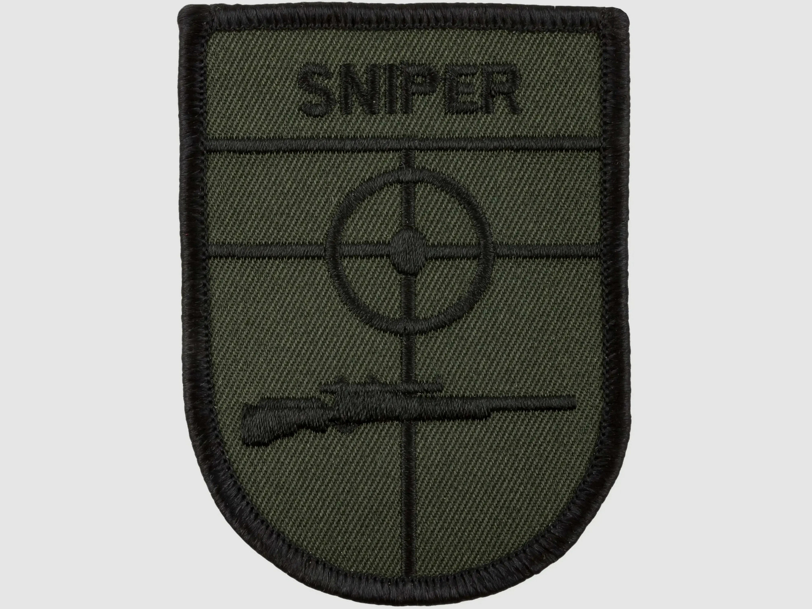 Bundeswehr Original Badge US Textile Sniper Olive