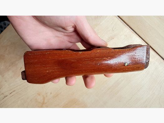 #3 unterer AK Palmswell Handschutz Holz vermutlich Rumänien