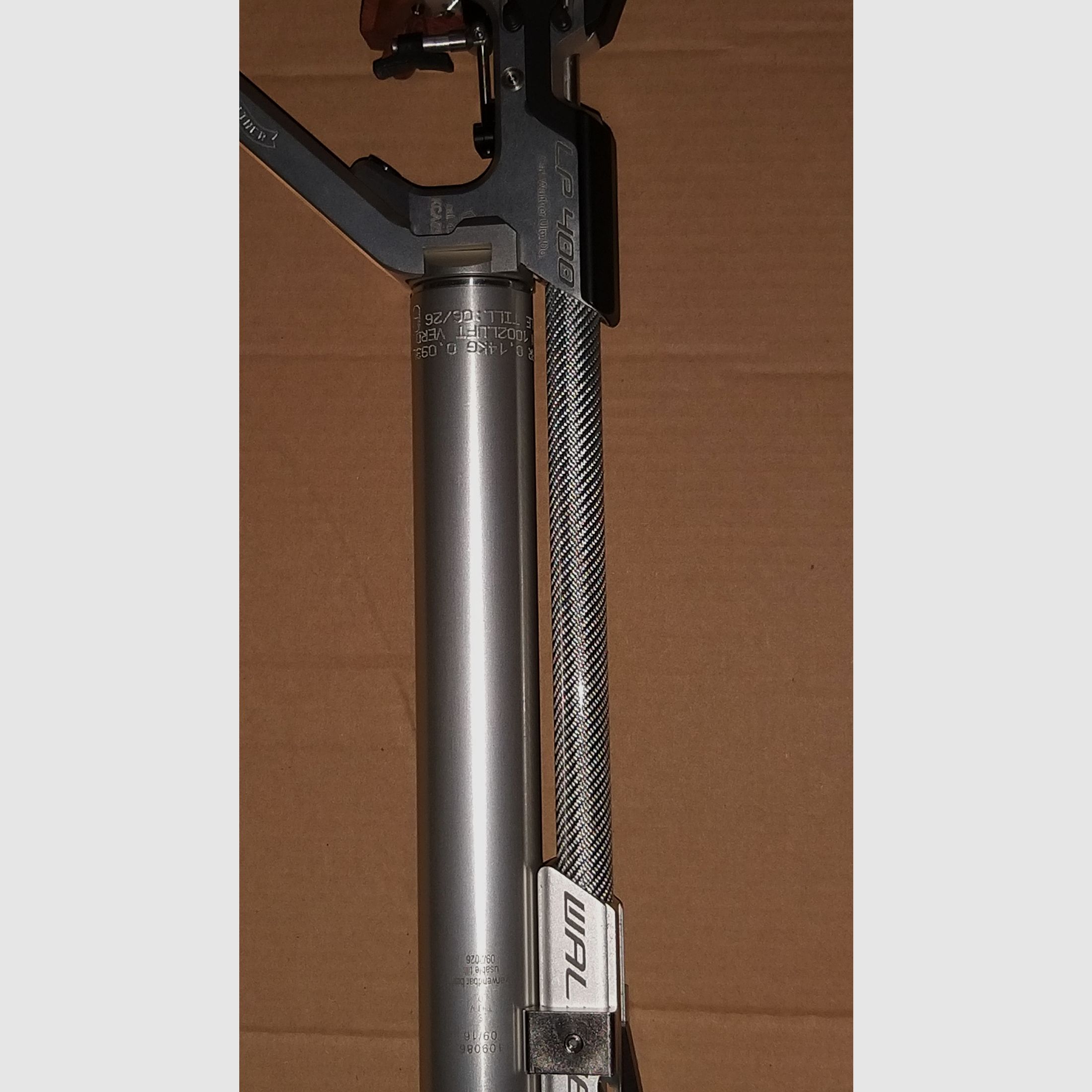 Luftpistole Walther LP 400 mit Alukoffer