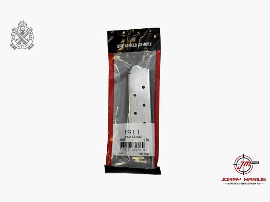 Springfield 1911 Magazin .45 ACP, 7-Schuss