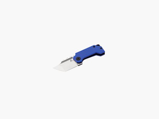 Cuchillo plegable Nano Thunrar azul de Midgards