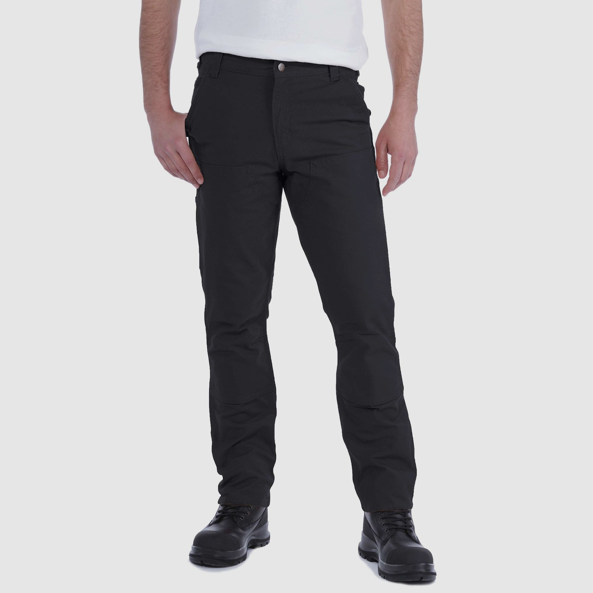 Carhartt Stretch Duck Double Front Pants Men Black W36/L32