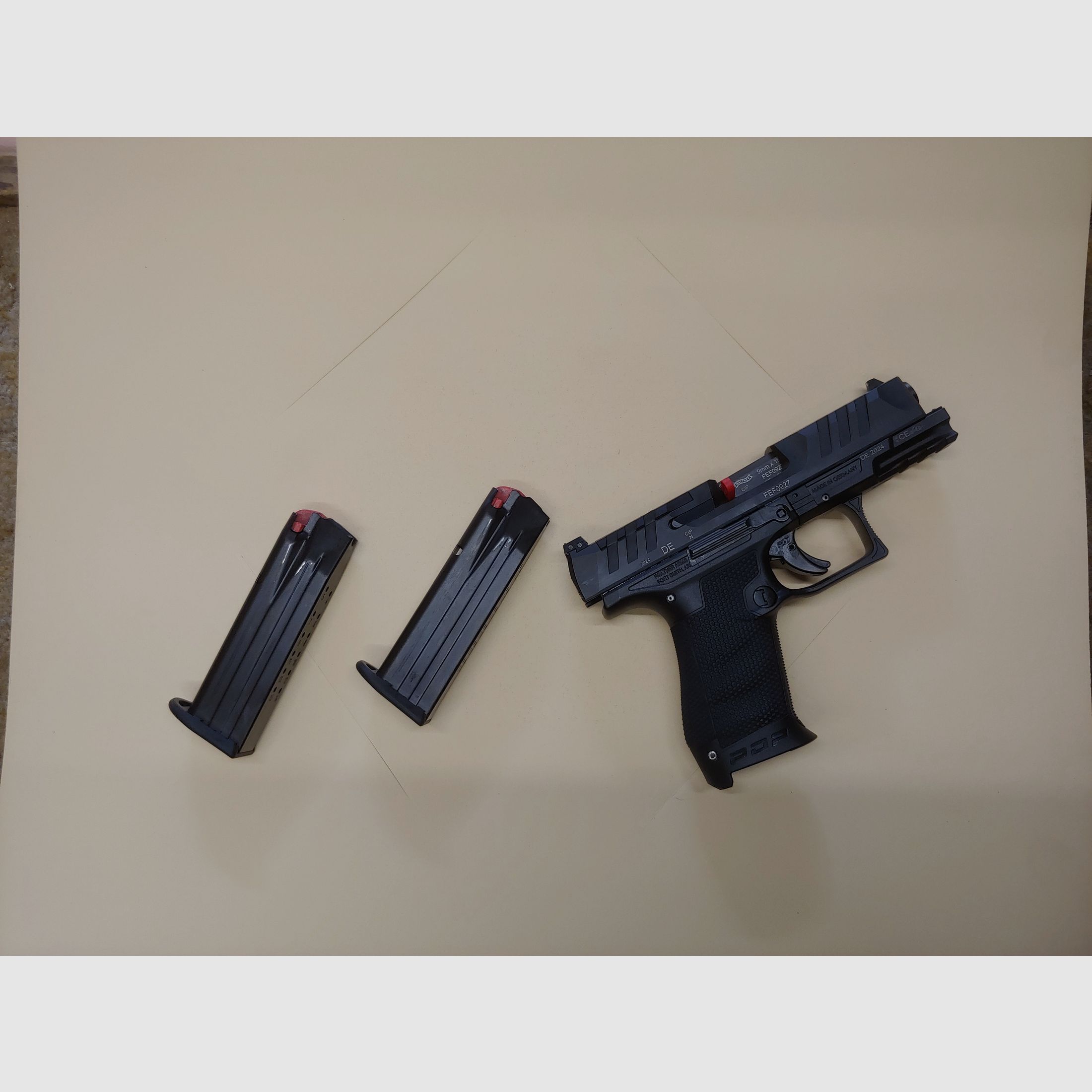 Sale handgun Walther PDP Compact V2 - 4 OR 9mm Luger *like new