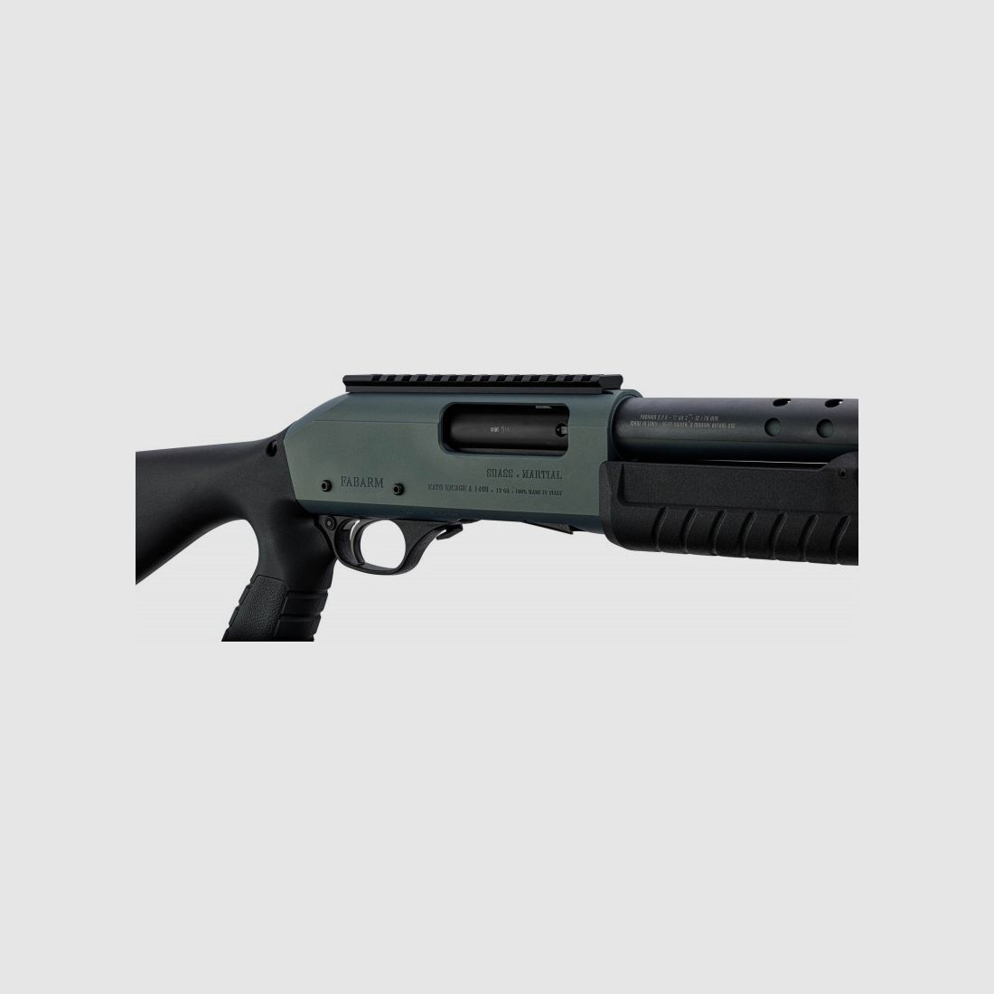 Fusil à pompe Martial FR cal. 12/76 Cerakote bleuté Série Limitée, image 4 sur 4