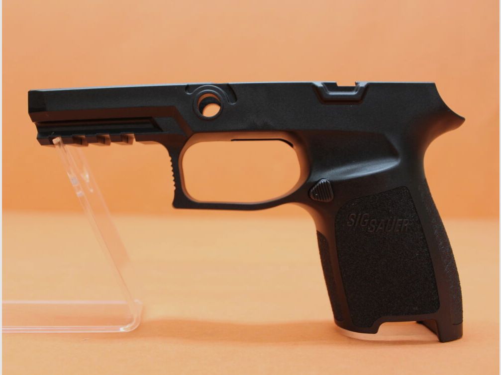 SIG Sauer SIG Sauer P250/P320: Gripmodule Compact Large BLK (GRIP-MOD-C-943-LG-BLK) Polymeer-gripstuk