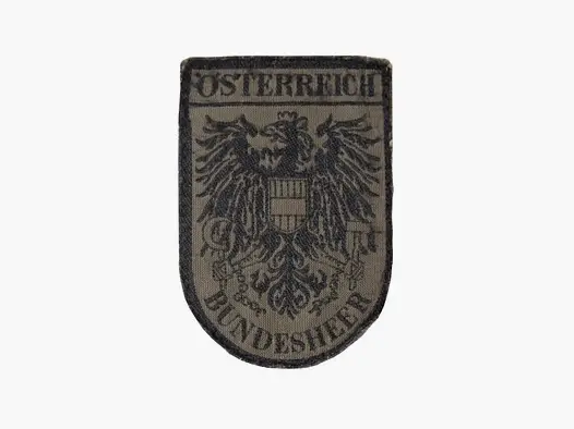 Österreichisches Bundesheer Österreichisches Bundesheer ÖBH Nationalitätsabzeichen Bundesheer gewebt Gebraucht