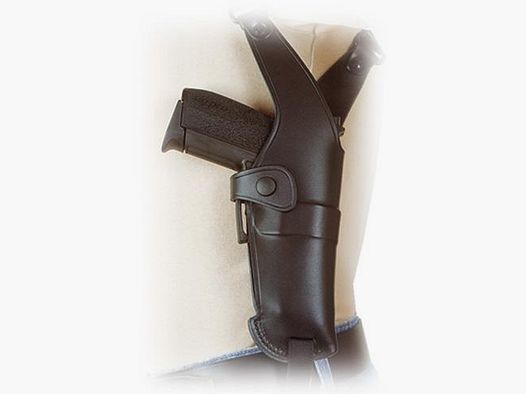 Holster à épaule SICKINGER pour Glock 17/22 Gauche P99 62507Li-NewBreak Out noir