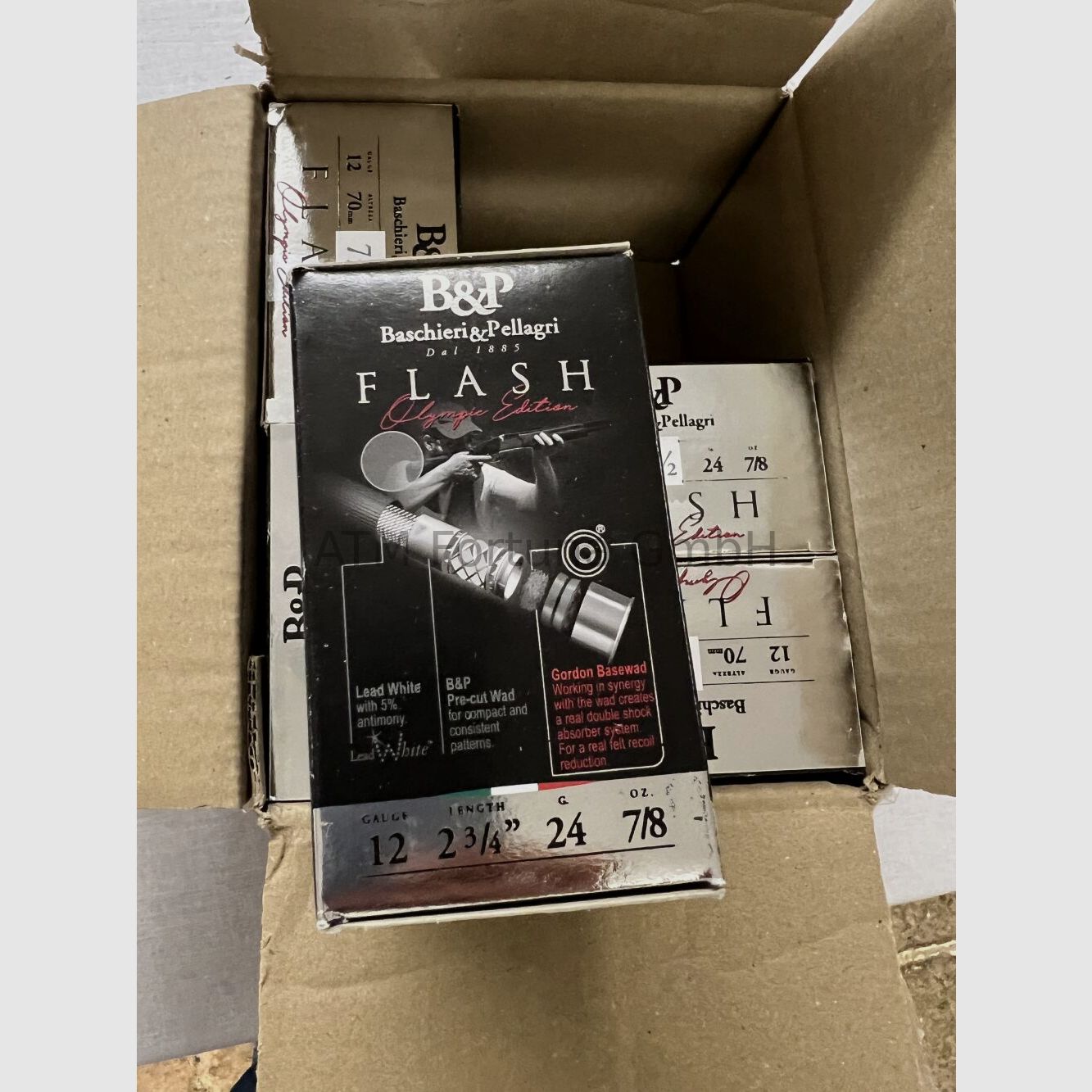 Baschieri & Pellagri **1000 pieces** 12/70 4 TO F2 Flash Trap 2.4mm 24g