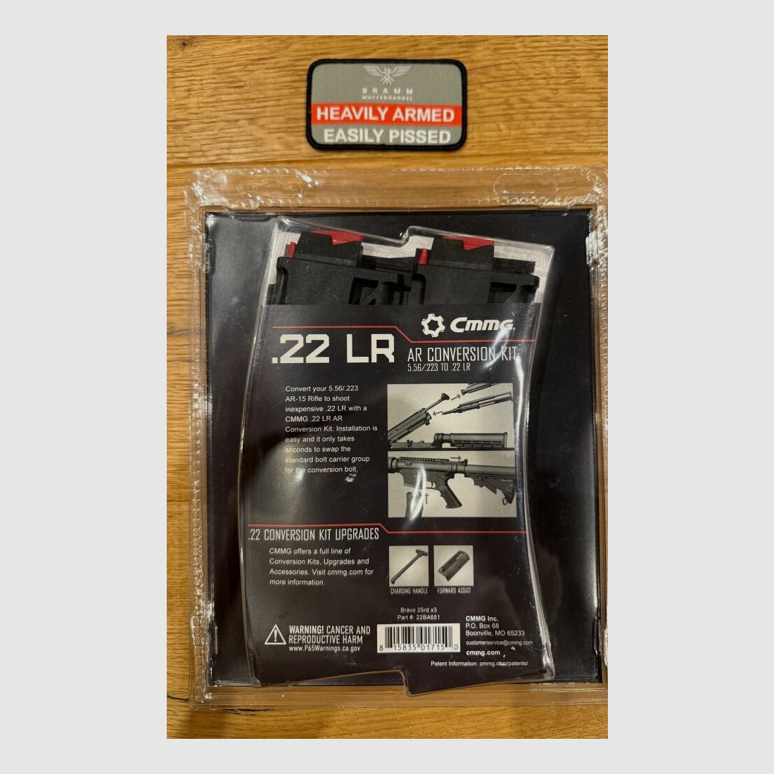 CMMS AR-15 Wechselsystem / Einstecksystem BRAVO .22lr