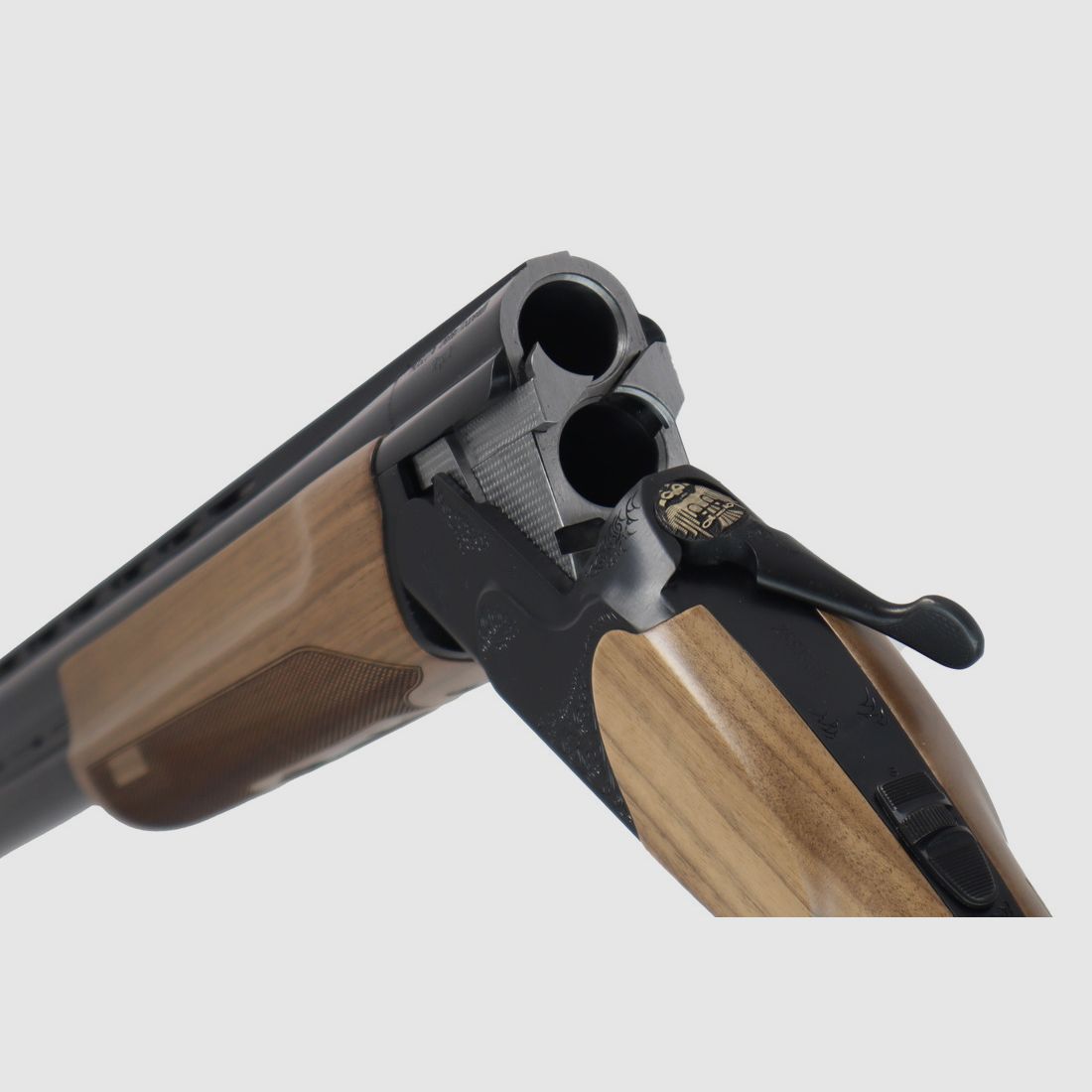  Fusil à deux canons superposés Huglu Bock Victor noir 71 cm