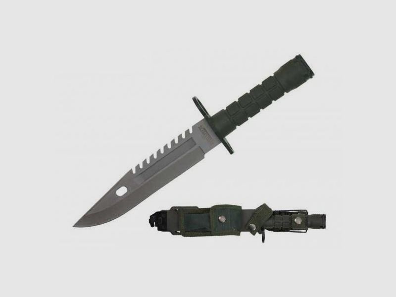 Survival knife bayonet M-9 including sheath