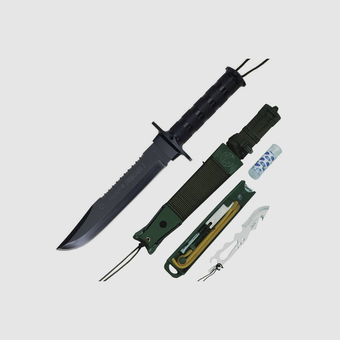 Aitor Jungle King I Black Messer, Survivalmesser, berlebensmesser