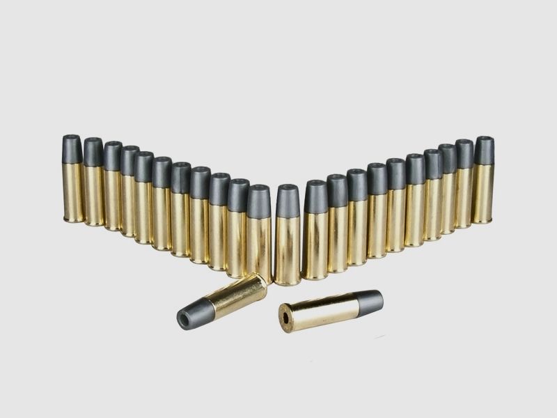 PatronenhĂĽlsen fĂĽr Webley MkVI Service Revolver Kaliber 4,5 mm BB 24 StĂĽck