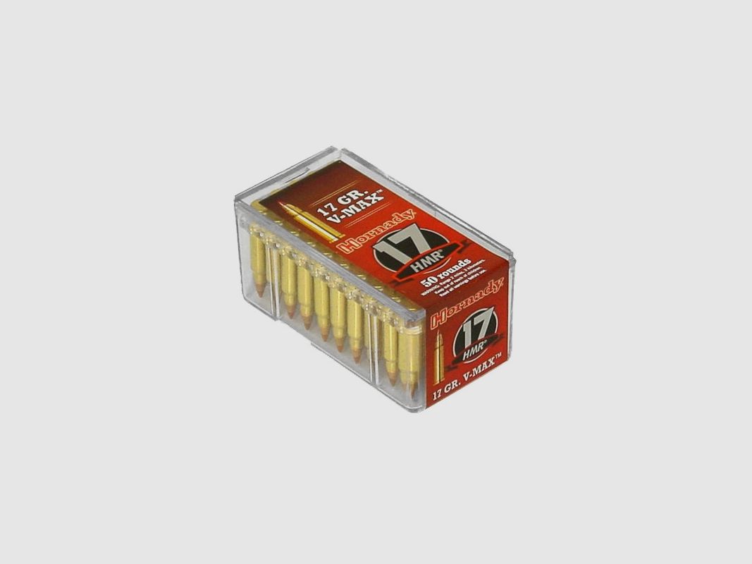 HORNADY 17 HMR 17 GR. V-MAX (20 STK.), Bild 3 von 3