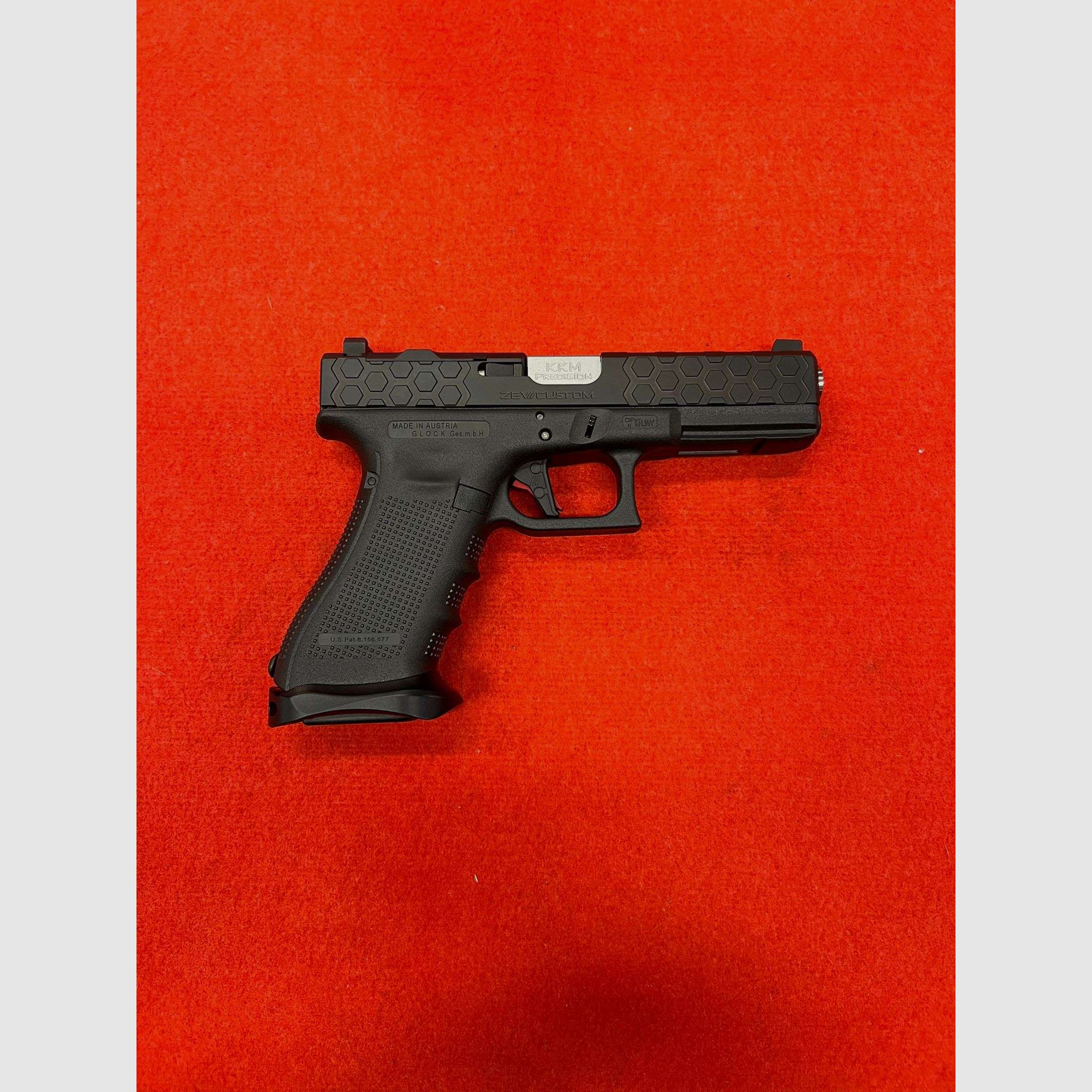 Glock Model 17 4e GEN. CUSTOM ZEV Kaliber 9x21mm, afbeelding 4 van 9