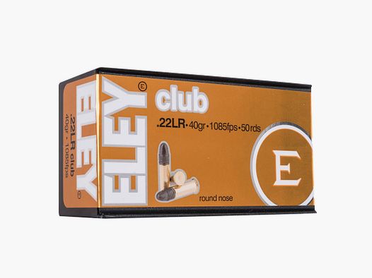 Eley Club .22 LR 40GR LFN 50 cartuchos