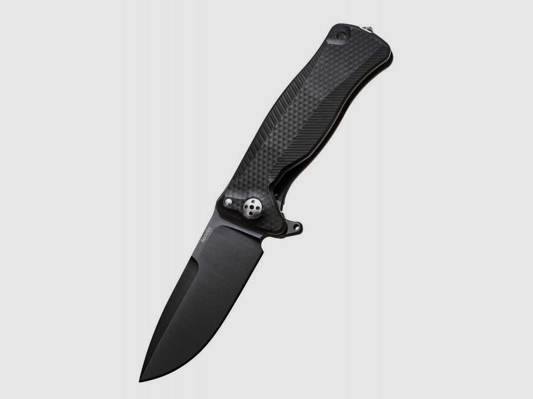Lionsteel SR-11 Aluminium Taschenmesser schwarz