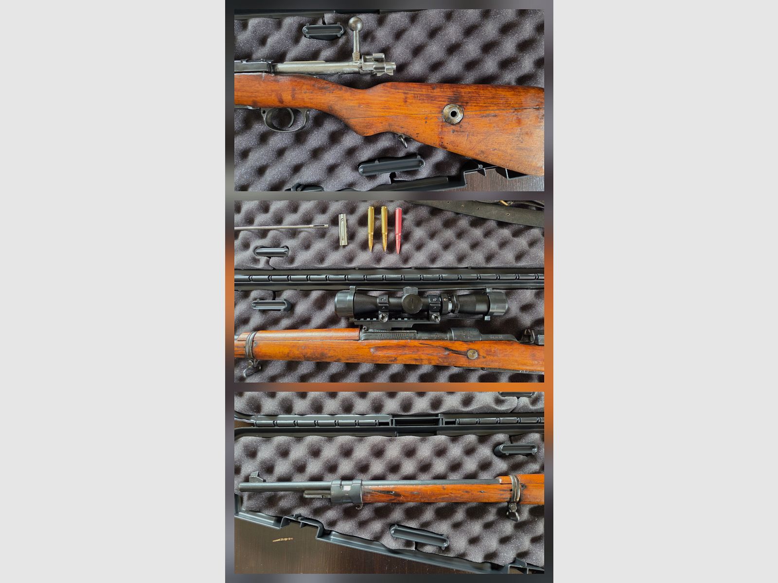 Mauser G98*Kal. 8x57 IS*Telescopische richtkijker*Totale lengte 1250 mm*Loop 740 mm