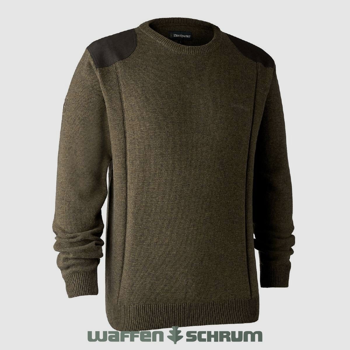 Deerhunter Pullover Sheffield m. O-Hals Cypress