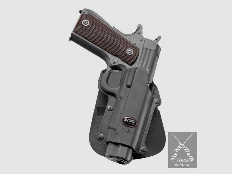 Fobus Evolution Drehbares Paddle-Holster – 1911 mit Schiene
